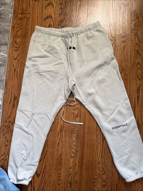 ESSENTIALS Men’s Light Green / grey Drawstring Sweatpants